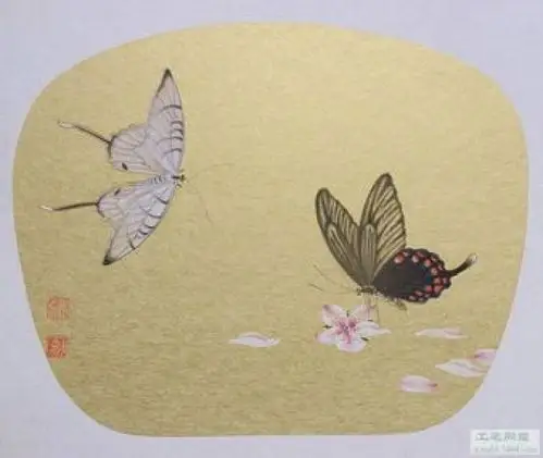 工笔蝴蝶