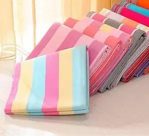 侯氏 手工加厚老粗布床单单件单双人学生宿舍加厚棉布1.5m1.8m床