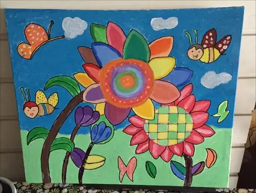 8岁小宝画(`)**儿童画