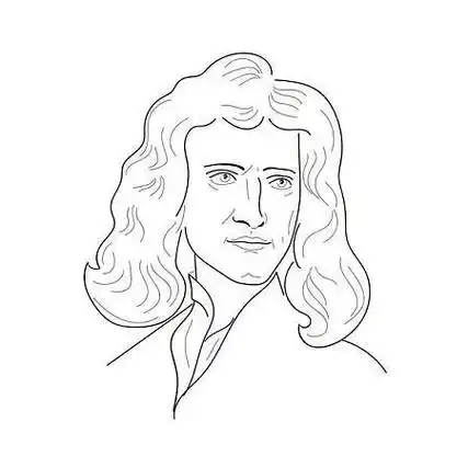 牛顿怎么画牛顿简笔画漂亮卡通