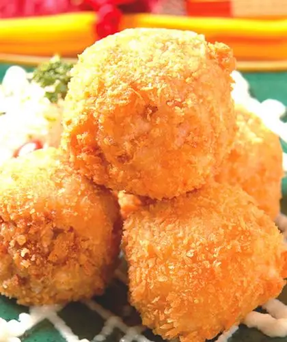 低筋面粉 绞肉 葱蛋