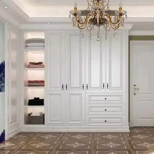 定制玛格现代整体衣柜简欧衣帽间全屋定制家具定做定制走入式衣柜