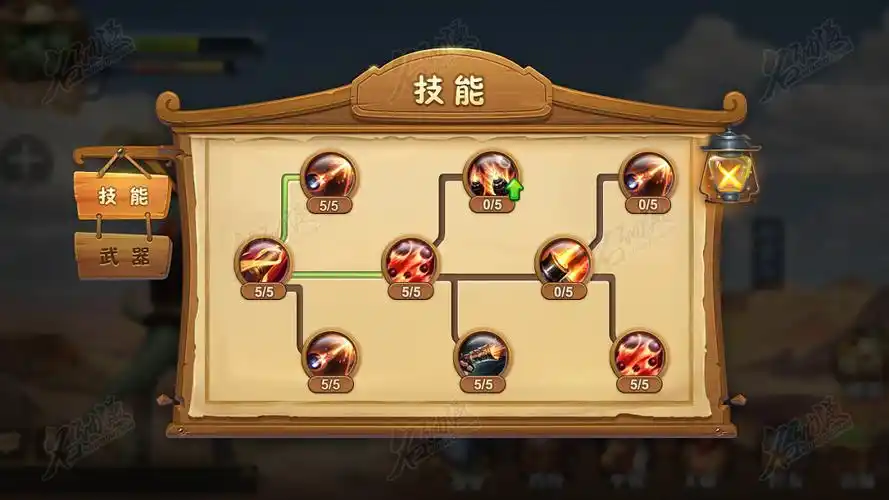技能升级栏|原创|游戏ui|技能升级-游戏ui作品图片素材0|0|38原创作品