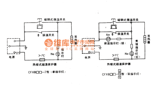 容声保温式自动电饭锅原理图
