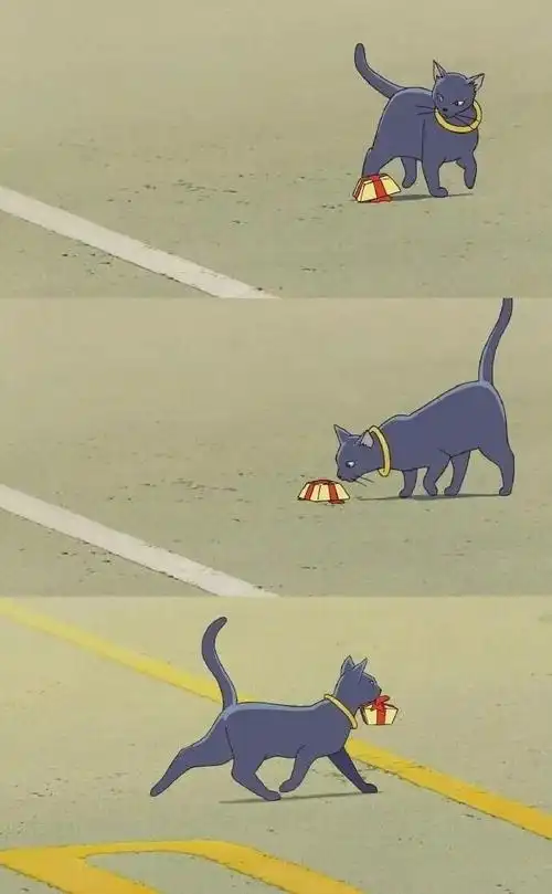 宫崎骏《猫的报恩》高清拼接壁纸