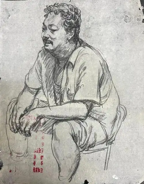 附中的600幅校藏速写作品在广州美院大学城美术馆展出|中央美术学院