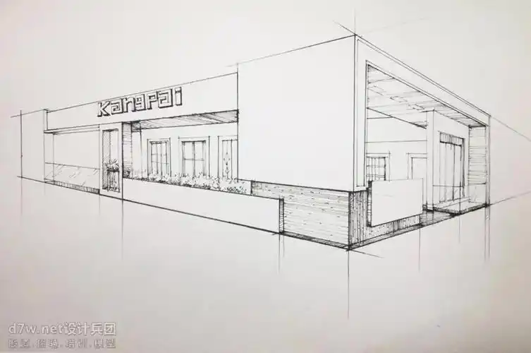 30个手绘展台集合