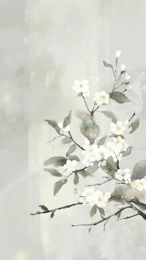 手绘古风插画,高清图片,手机锁屏桌面-壁纸族