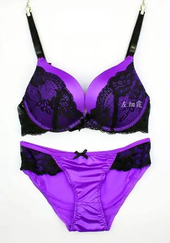 e106维多利亚秘密 原单聚拢侧蕾丝 半