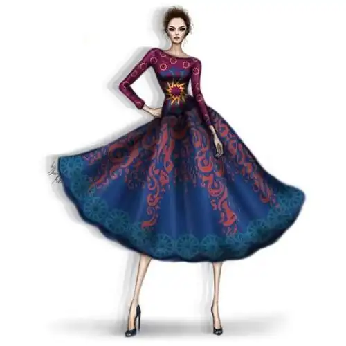 裙装-女装设计-服装设计