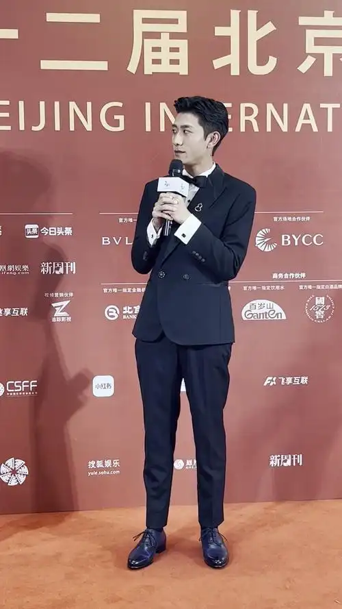 张一山出席北影节闭幕红毯,西装背头绅士感十足_凤凰网视频_凤凰网