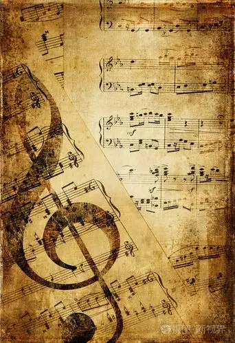 复古风格的音乐背景