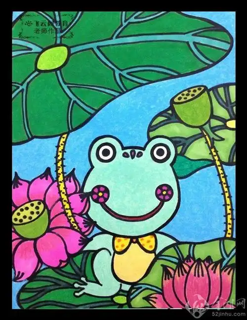 儿童画考级(3级)范画