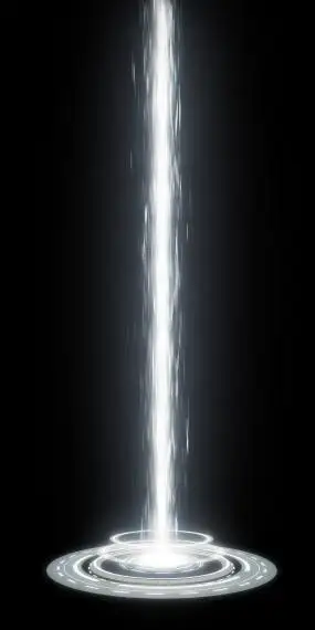 带通道-竖屏能量发射光柱射线hud视频素材