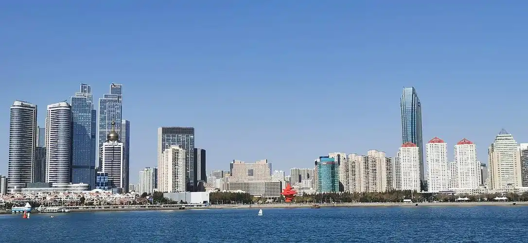 青岛醉美浮山湾