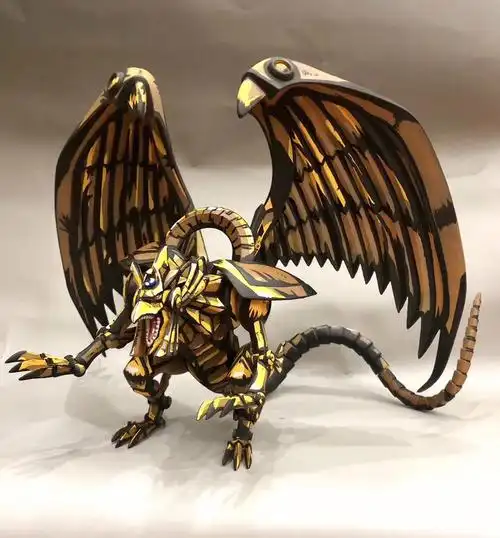 游戏王 翼神龙重涂 美泰版本#晒晒我的手办