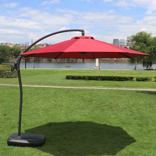 户外遮阳伞室外岗亭门卫防雨折叠大太阳伞广告伞沙滩摆摊伞定制