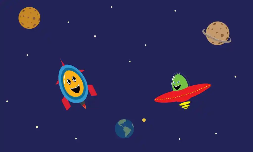 宇宙卡通,宇宙动漫未来路到火星