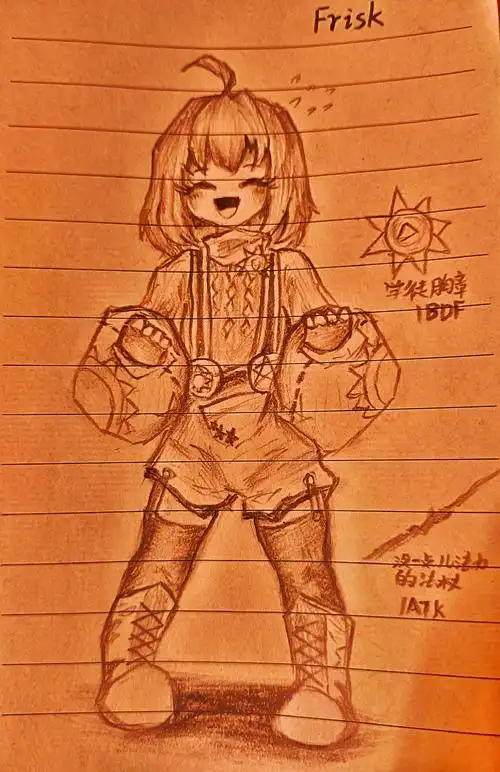 (77)评论(5)推荐undertale传说之下undertale au繁星之下frisk繁星福