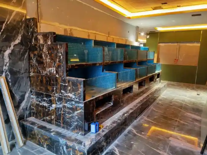 长沙海鲜池鱼缸定做