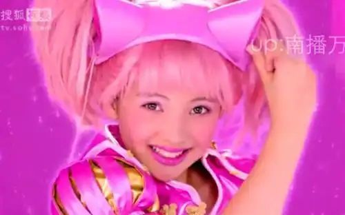 舞法天女手舞器简笔画