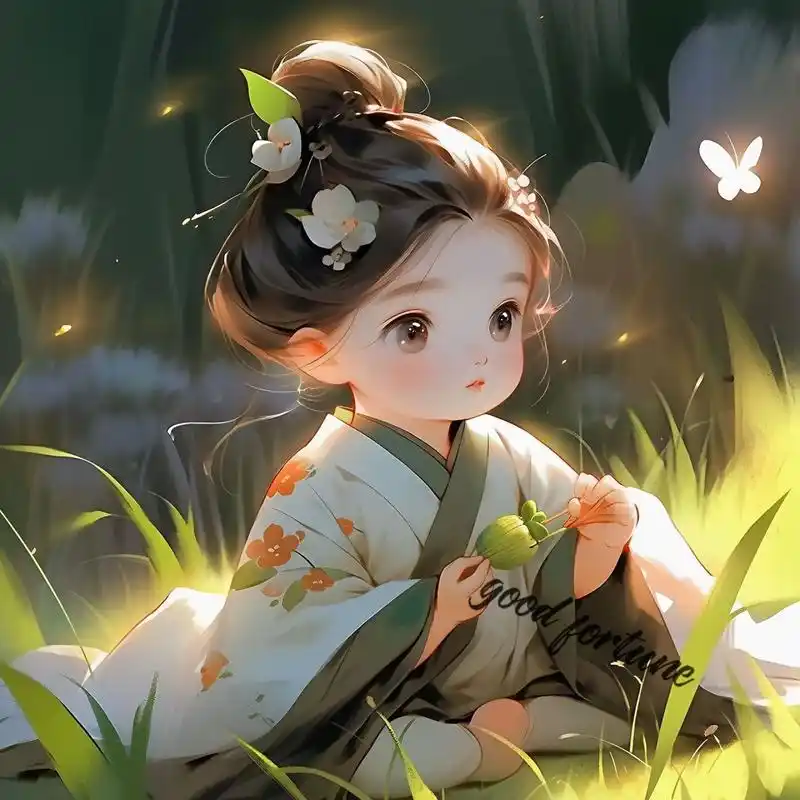 萌系/古风小仙女头像  晚霞与玫瑰共烩浪漫,你是我藏在心底的爱意泛滥