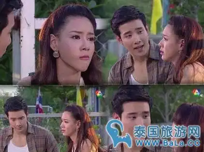 泰剧《对手的心》男二女二mek juti和pim备受关注