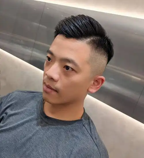 男士的发型,清爽硬朗,剪完帅气有魅力|刘海|发际线|大背头|露额_网易