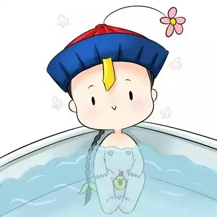 漫画|捡到一个小僵尸超萌彩色微信头像