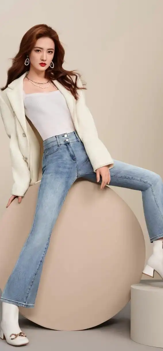 徐璐紧身牛仔#娱乐 这就是腿精么[色][色] 张铭恩那小子真的不识货啊