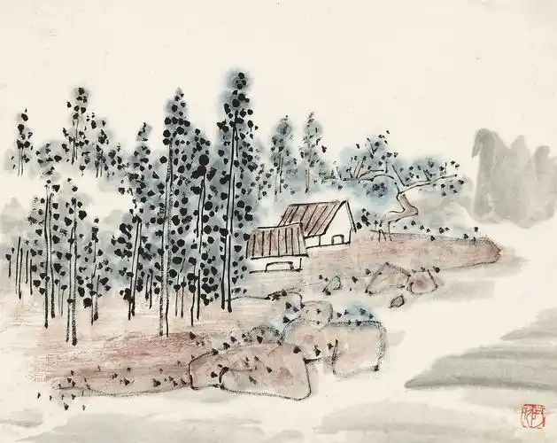 农家小屋-内美——陈子庄书画精品夜场-雅昌拍卖