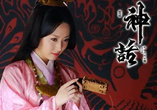 图晒电视剧神话白冰剧照饰演秦妃独活二千年最终受伤而死