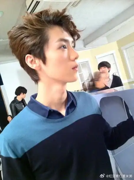 鹿晗##全世界最帅的老板##歌手鹿晗