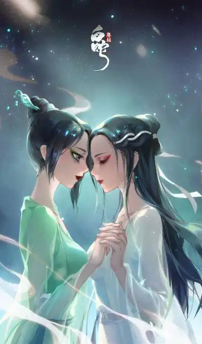 古风# 白蛇缘起 青白百合画师:毒药无形