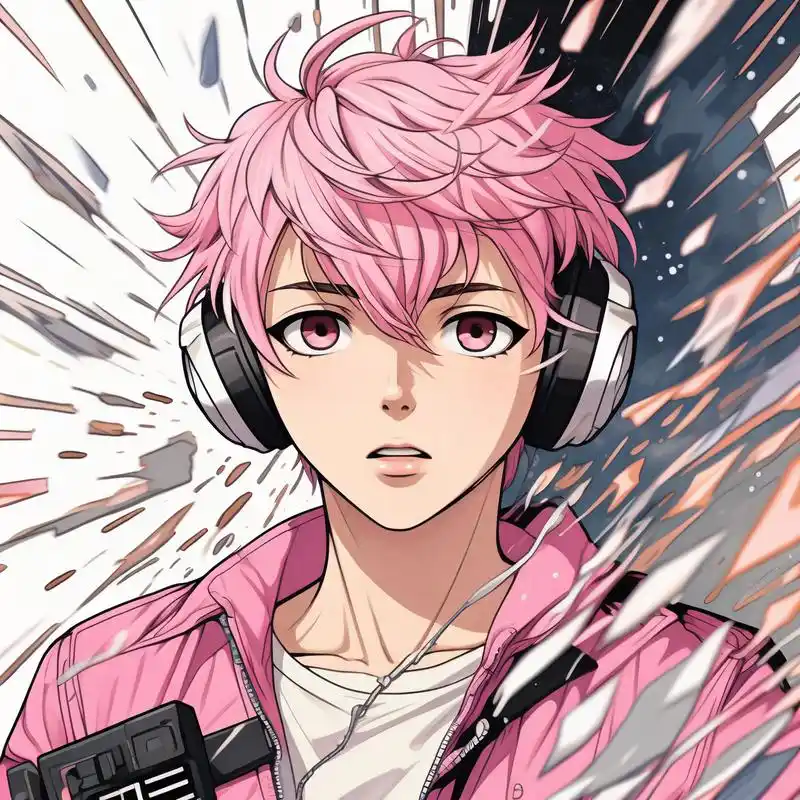 这些粉毛动漫男性角色头像真是太帅了!你喜欢哪一个呢?快来告诉我吧!