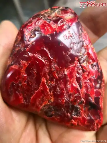 朱砂石一块原石