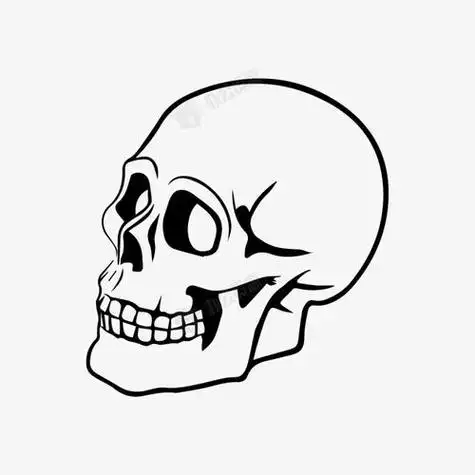 骷髅简笔画骷髅简笔画图片