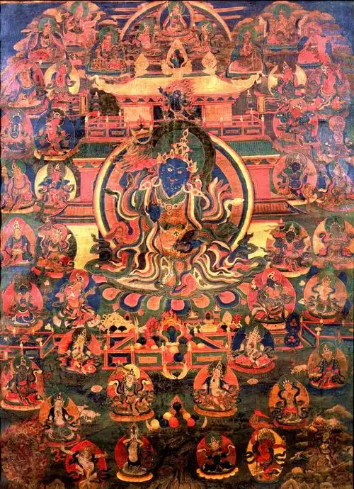 藏传佛教诸财神——莲师财神总摄(精美图文新编)