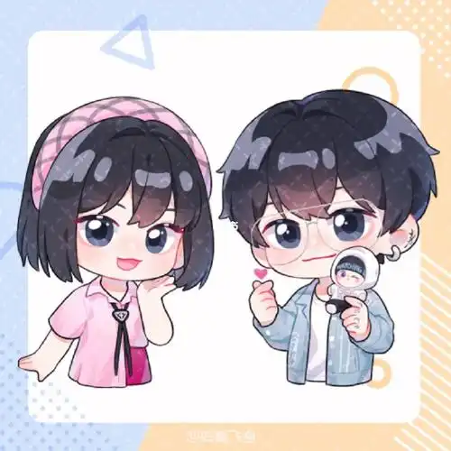 景向谁依q版半身