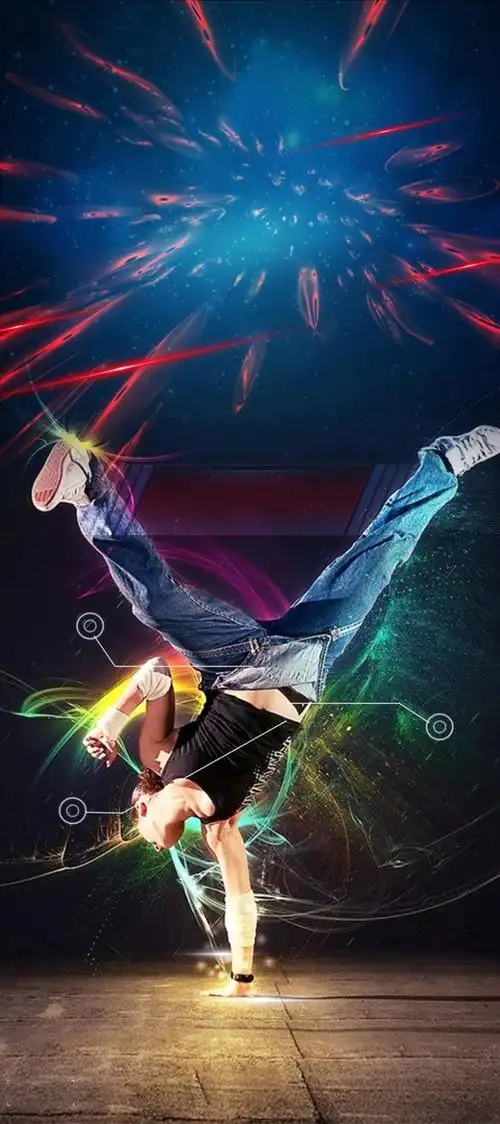 炫酷街舞比赛招生背景