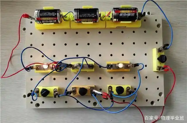 初中物理电学"实物图"与"原理图"转换方法!