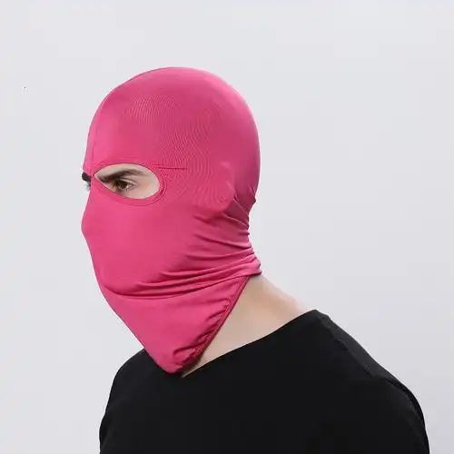 夏季防晒面罩透气冰丝反恐cs头套护脸 摩托车户外骑行蒙面帽男女_不