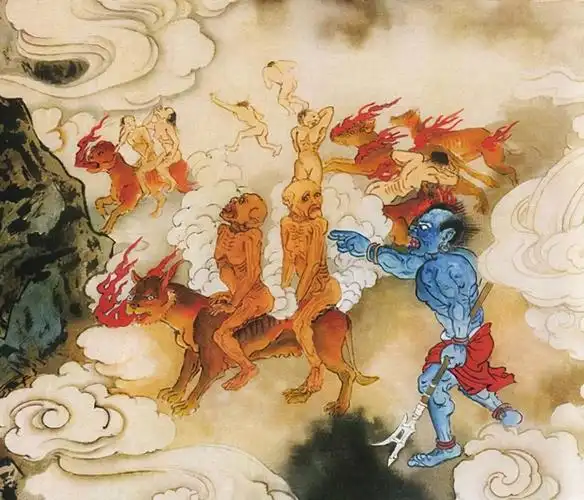 十八层地狱变相图