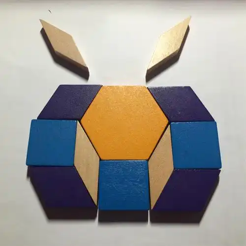 和平小学二年级五班耿箫彤七巧板拼图作品集