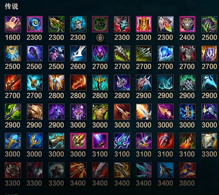 英雄联盟s11装备大全详解 刺客出装改动介绍