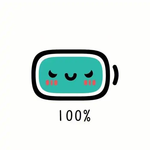 超可爱的手机电池头像00