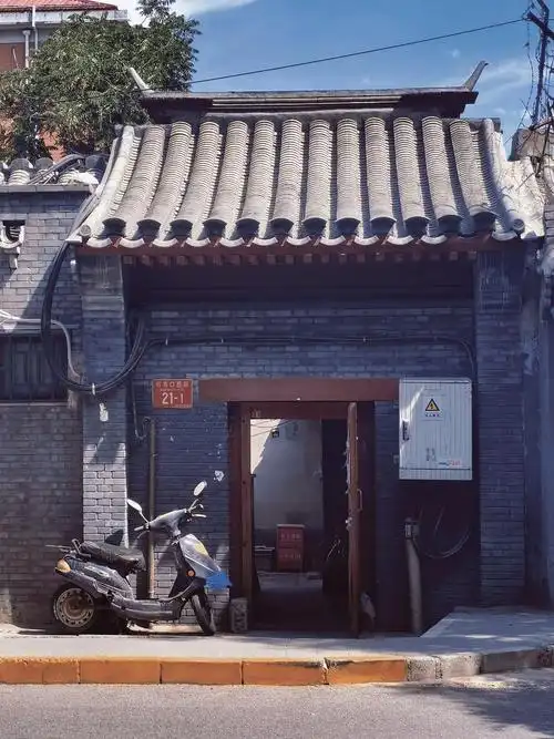 在北京瞎逛看到了豆瓣胡同