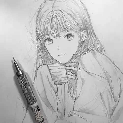 大神蜕变的秘密:四年时间坚持手绘,日本二次元插画师用一支铅笔走红