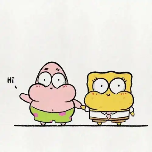 头像:海绵宝宝派大星的友谊