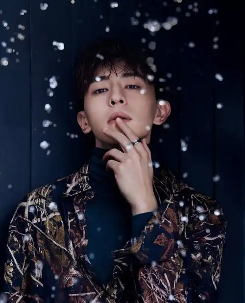 邓伦冬日时尚大片写真图片